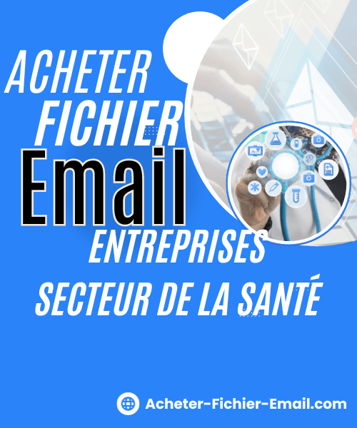 acheter-fichier-email.com, Acheter fichier email Entreprises par secteur de la santé (1)